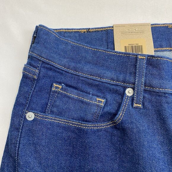 Levi's Classic Straight Jeans Women 27x30 Blue Preppy Mid Rise American Denim - Picture 3 of 13